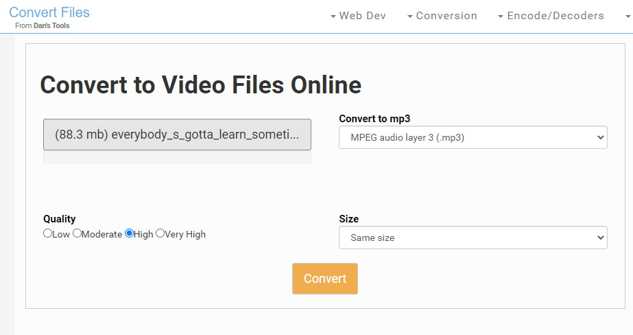 File-conversion