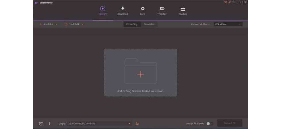 UniConverter Interface