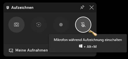 mikrofon stummschalten