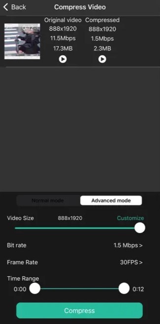 videodatei verkleinern auf iphone