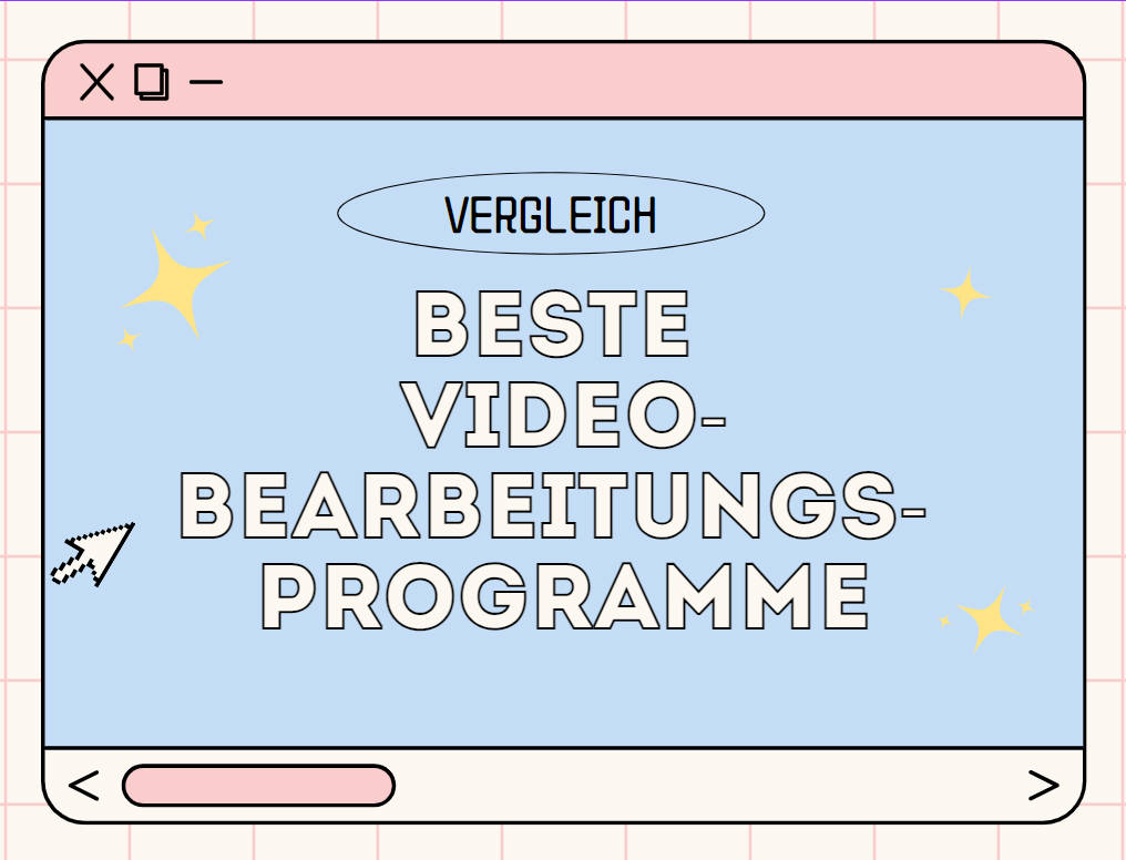 beste videobearbeitungsprogramme