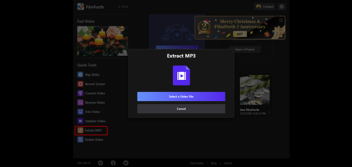 Select a Video File