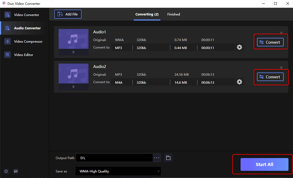 Convert Audio Now