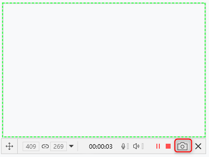 RecForth Screenshot Button