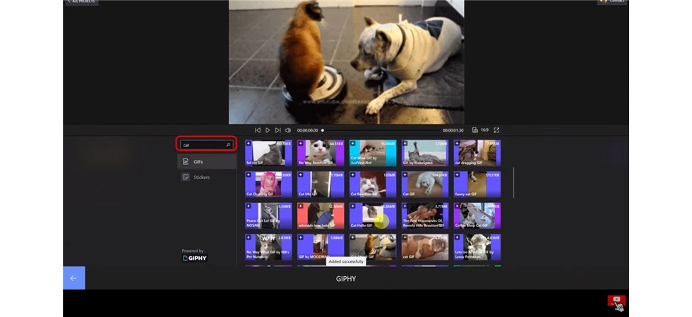 Click to Add the GIF