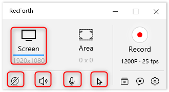 Customize Screen Mode Settings