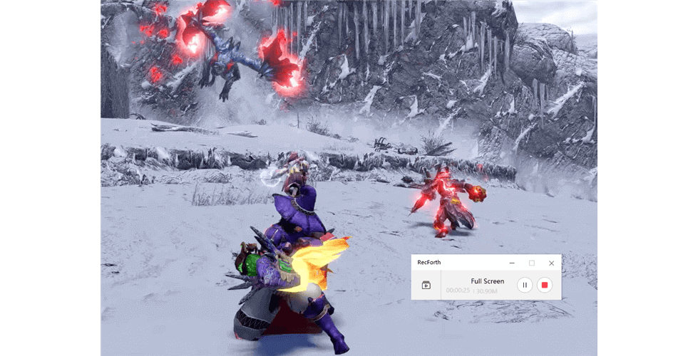 Start Capturing Full Screen
