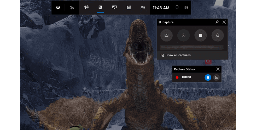 Xbox Capture Status