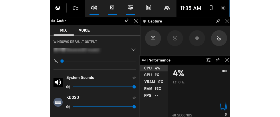 Xbox Game Bar Overview