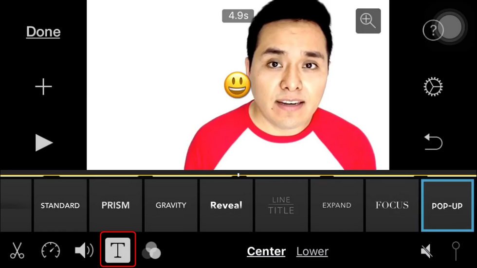 Add Emoji to Videos on iPhone with iMovie