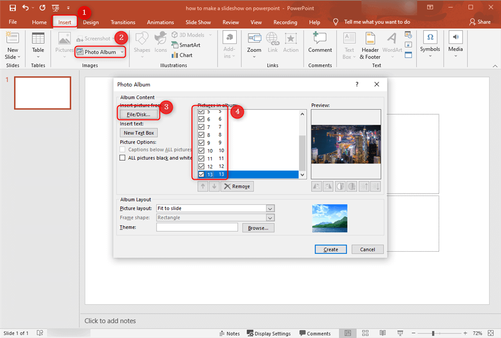 Add Photos to PowerPoint
