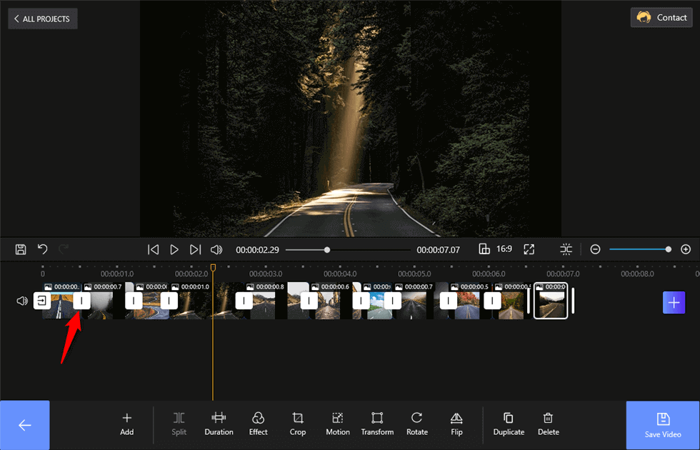 Add Transitions to the Slideshow for Free