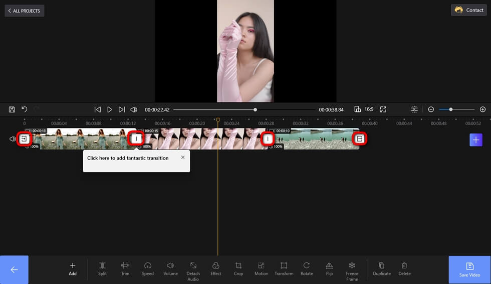 Add Transitions