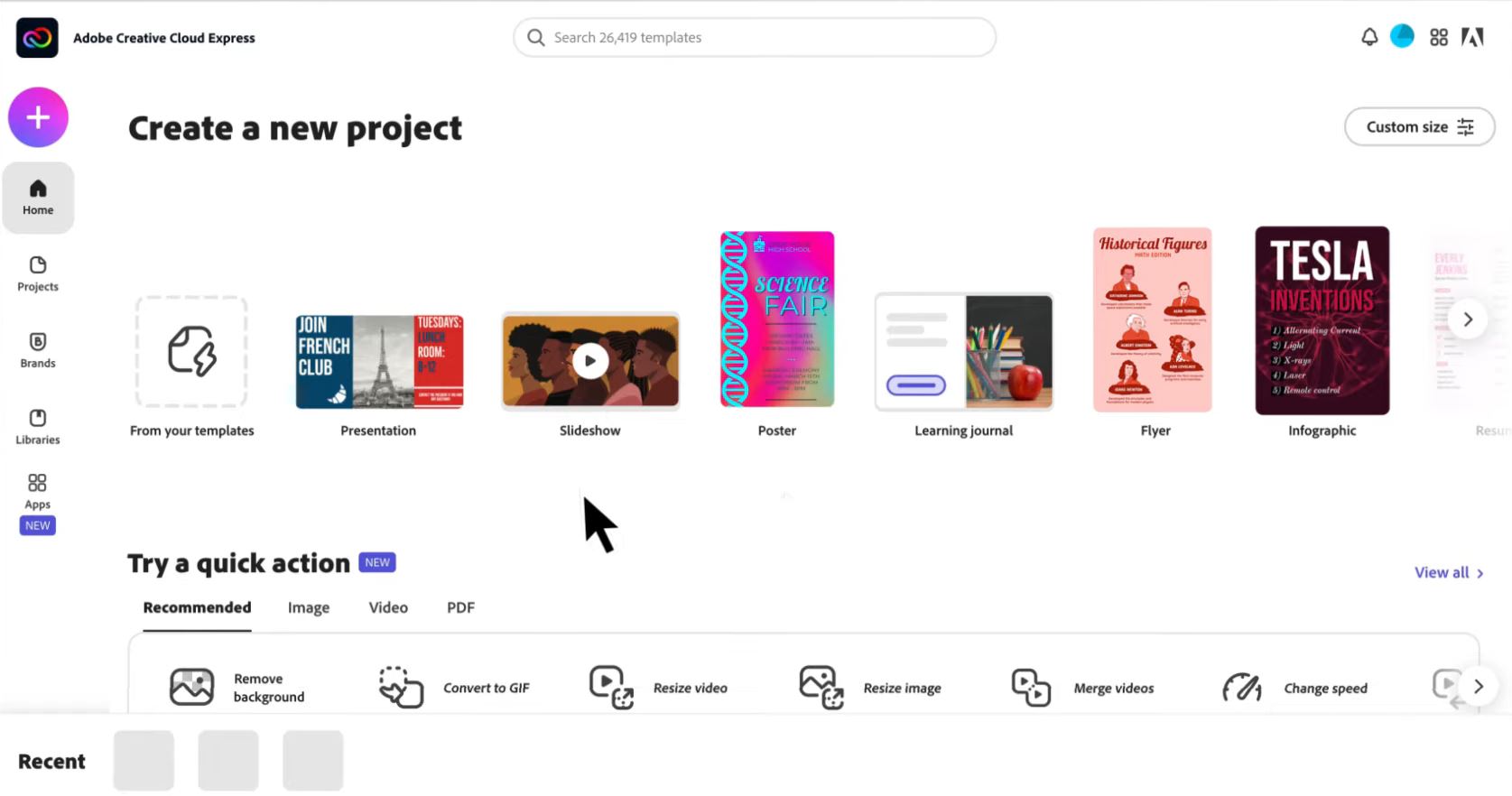 Adobe Creative Cloud Express