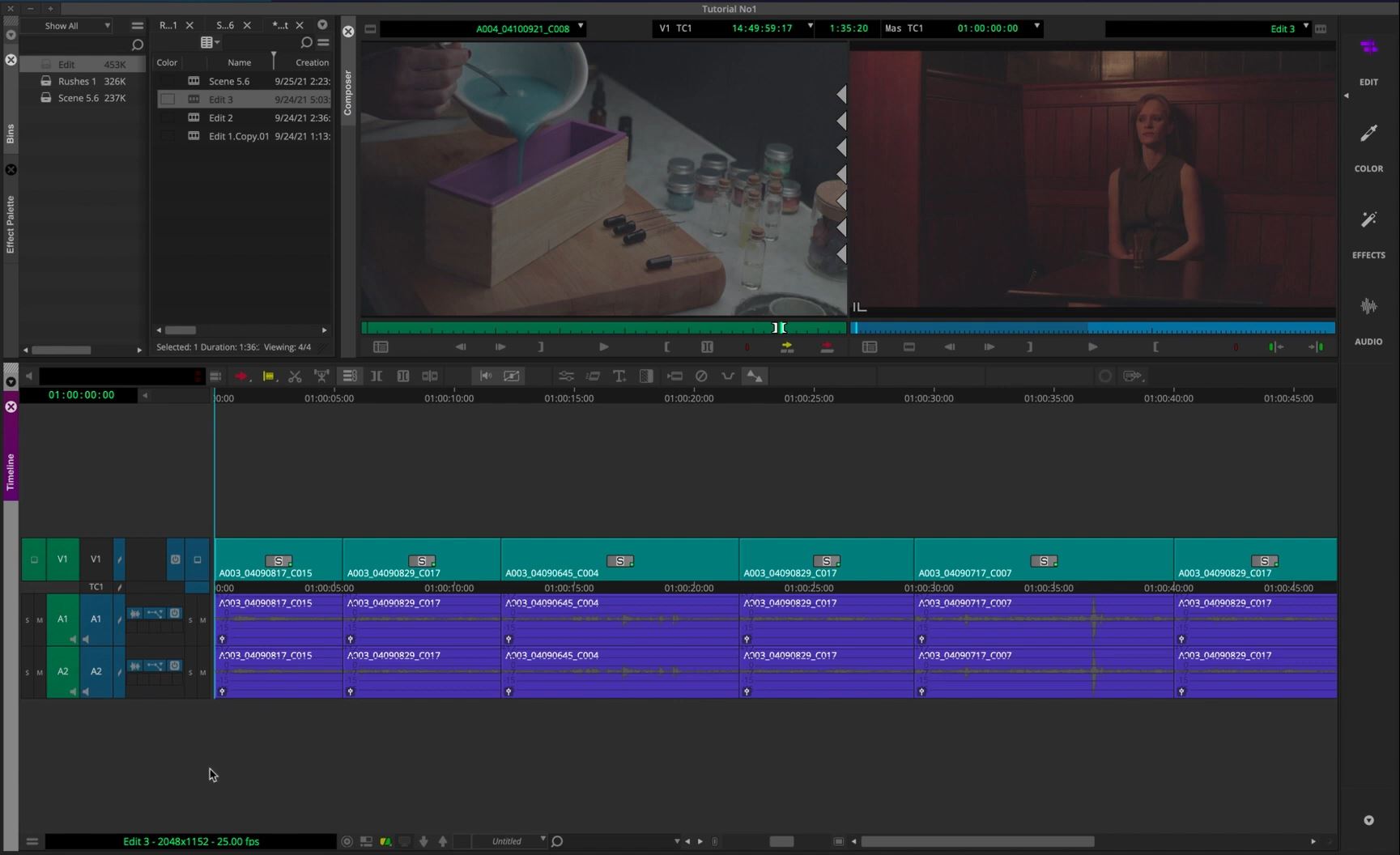 Avid Media Composer Audio Feature