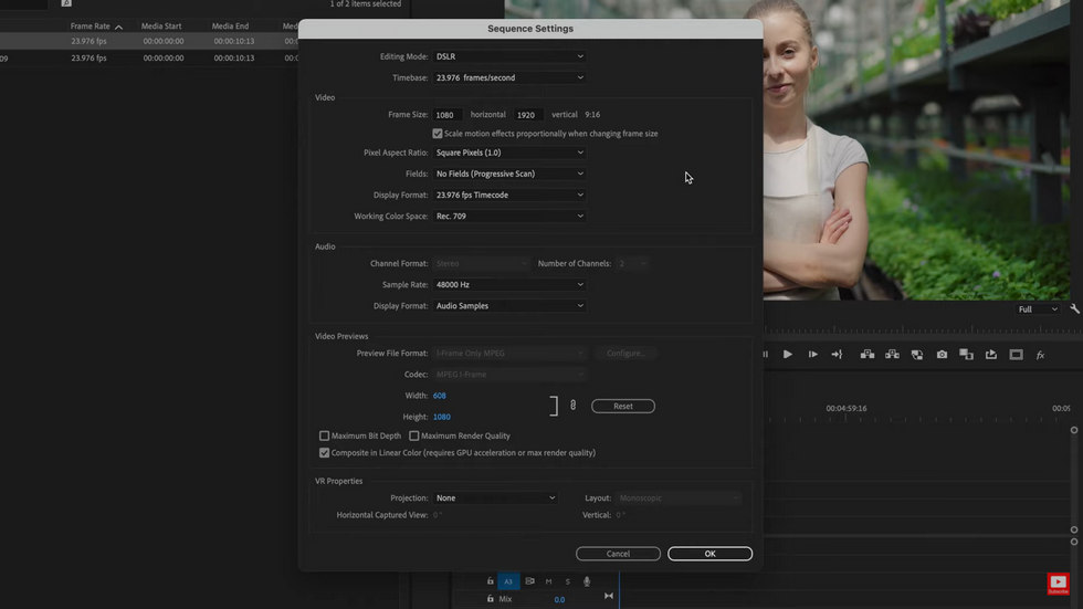 Change Video Aspect Ratio in Premiere Pro