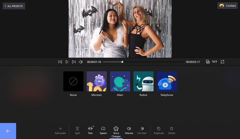 Change Video Voice