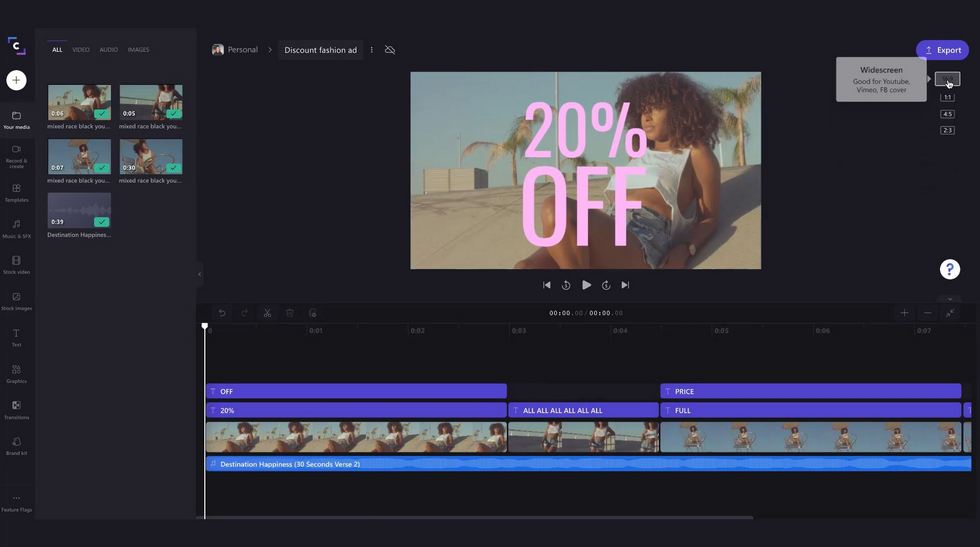 Clipchamp Video Editor
