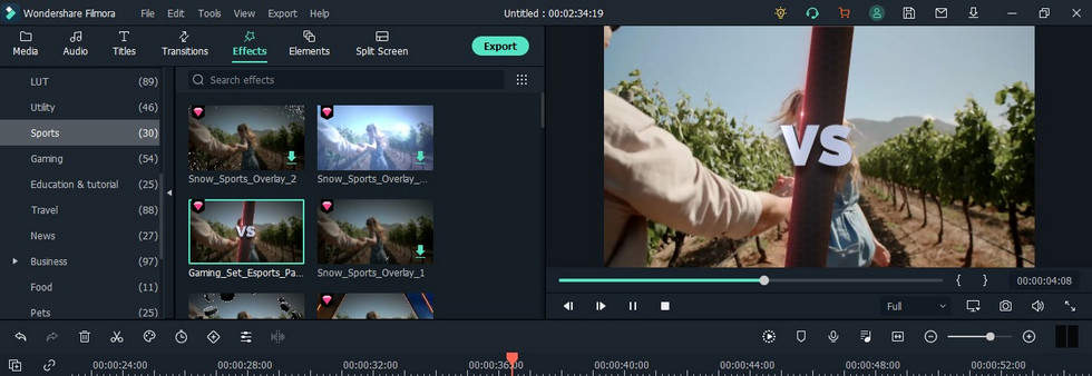 Filmora Split Screen Comparison