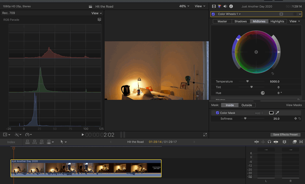 Final Cut Pro Color Grading