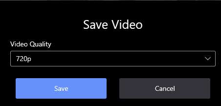 Exporting the Video