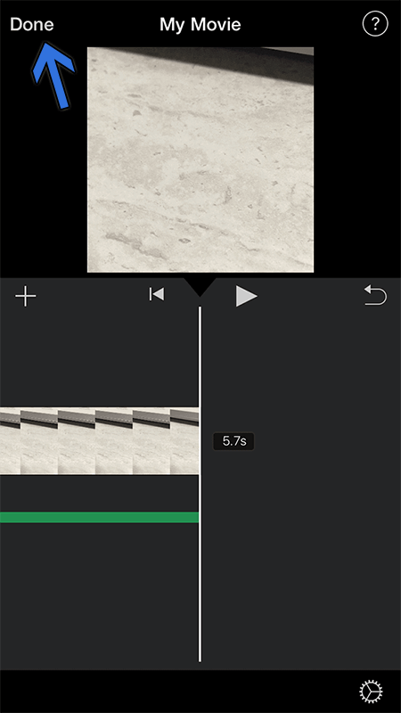 Adjust the Audio Track