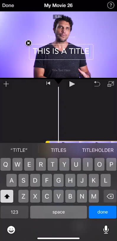 Enter the Text