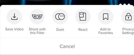 Save TikTok Video