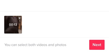 Select TikTok Gallery Video