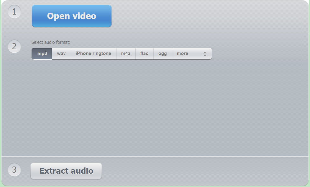 Audio Extractor Dot Net