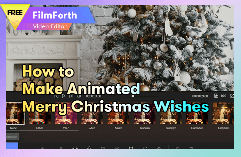 How to Make Animated Merry Christmas Wishes [Updated]