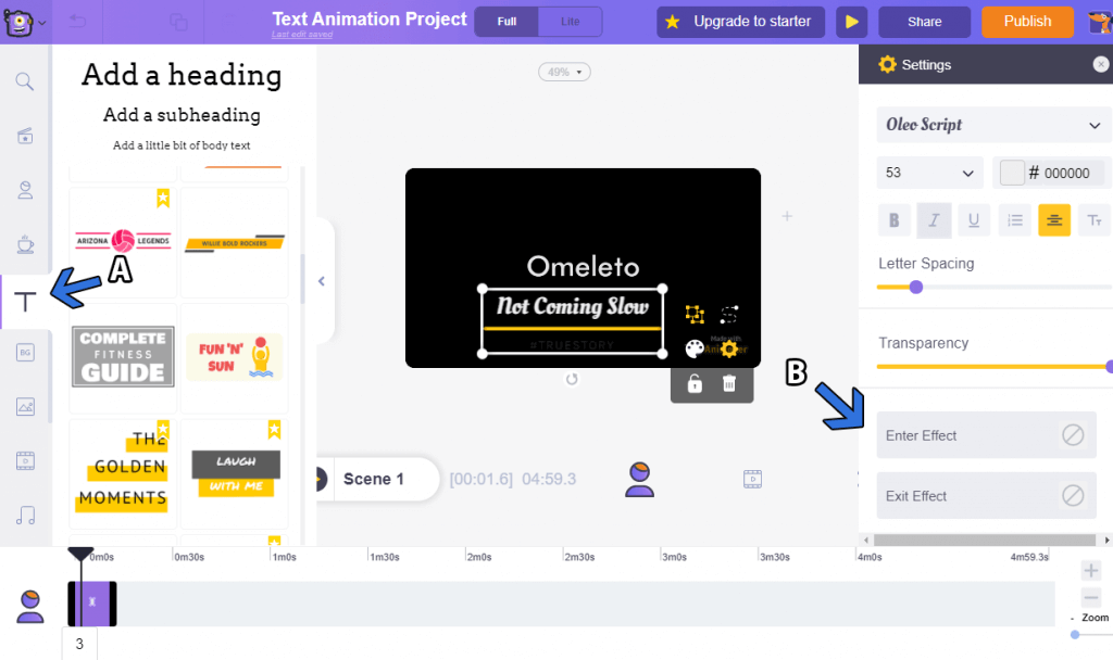 Animaker Editor