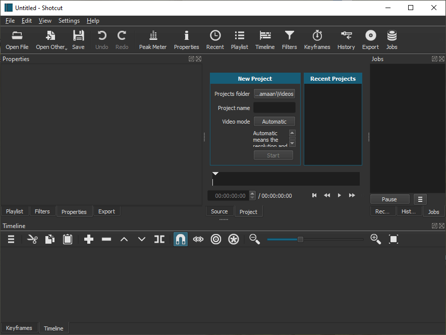 Shotcut Overview