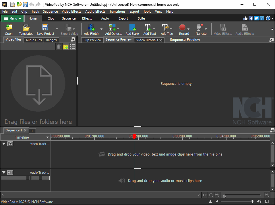 VideoPad Video Editor