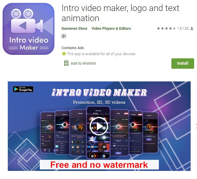 Top 10 gaming intro maker apps & software for Android/iOS/Windows/Mac