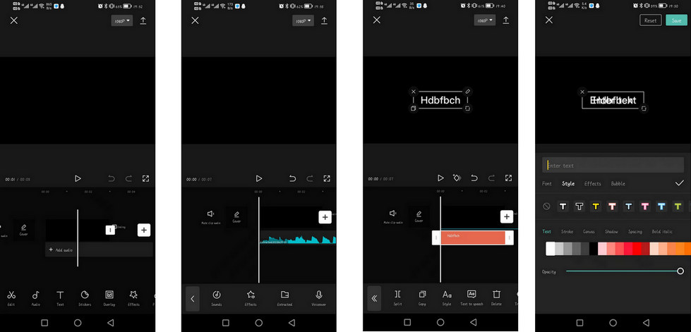 Make Lyric Video in CapCut