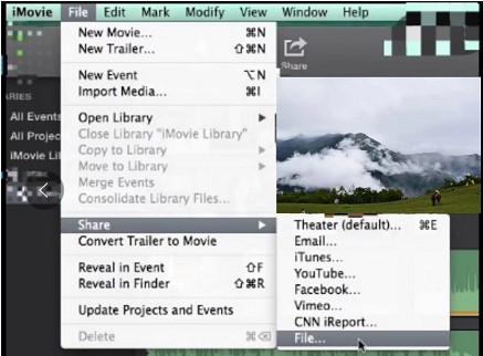 Export Lyric Video from iMovie