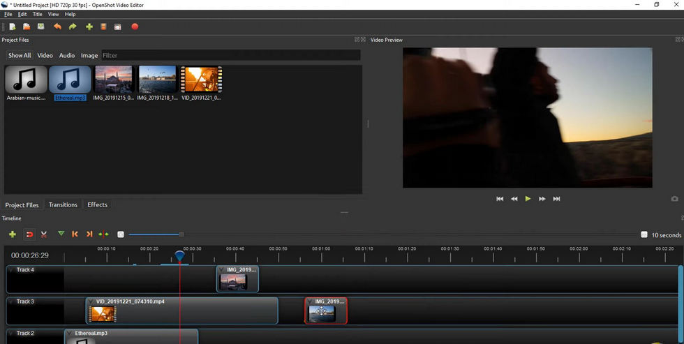 Mac Video Editor OpenShot Free