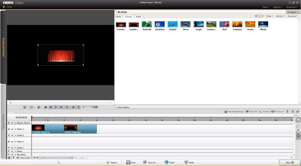 Nero Video Interface