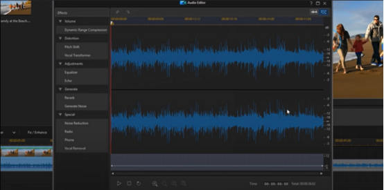 Powerdirector Audio Features