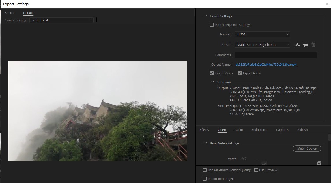 Premiere Elements Export