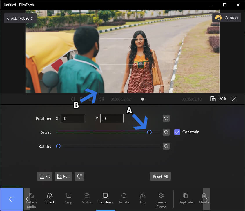 Video Resizing
