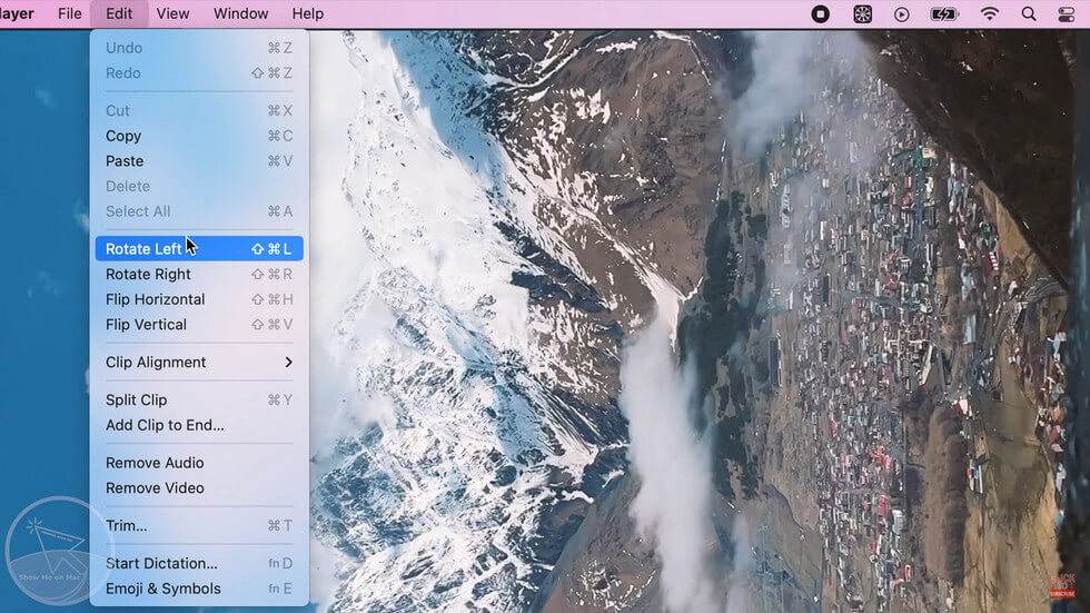 Rotate MOV Video on Mac