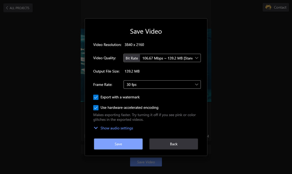 Rotate and Export MOV Video