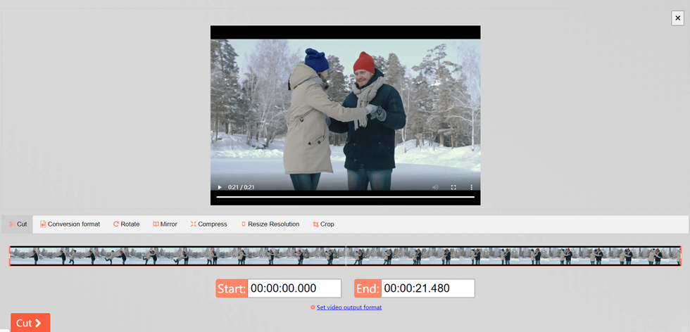 Video Cutter JS - Online Video Cutter/Converter/Compressor