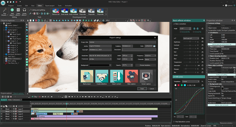VSDC - Advanced Free Video Editor