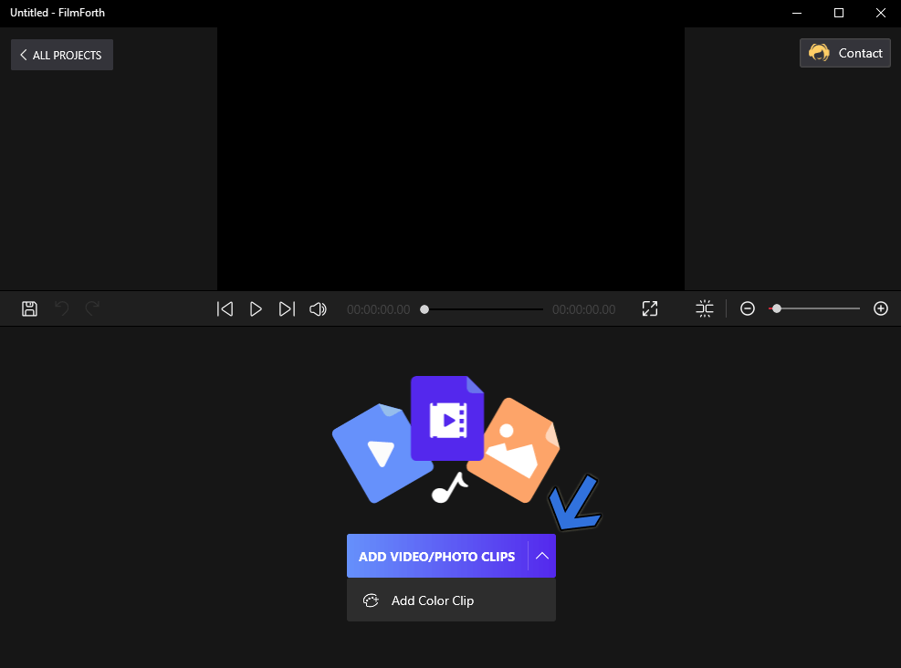 Add Color Clip