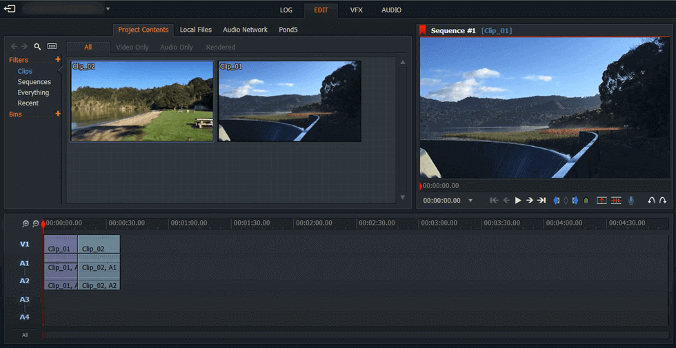 YouTube Video Editing on Lightworks 