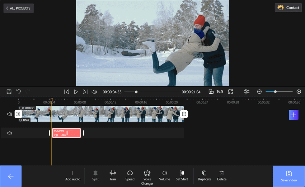 Edit the Voiceover File