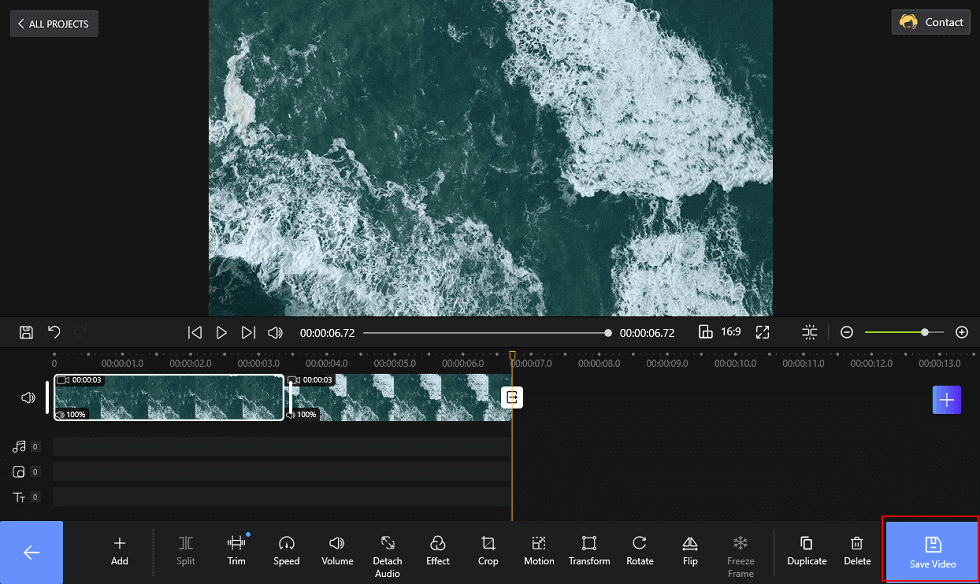 Export the Video